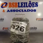 LOTE 026 - 01 - ARAME FARPADO (NO ESTADO, NÃO SABEMOS SE FUNCIONA. LEILÃO NÃO TEM GARANTIA E NEM DEVOLUÇÃO, SUJEITO A POSSÍVEIS AVARIAS VISÍVEIS/OCULTAS E/OU AUSÊNCIA DE COMPONENTES)