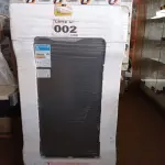 LOTE 002 - 01- MÁQUINA DE LAVAR PANASONIC 17KG TITÂNIO NA-F170P6TA (NO ESTADO, NÃO SABEMOS SE FUNCIONA. LEILÃO NÃO TEM GARANTIA E NEM DEVOLUÇÃO, SUJEITO A POSSÍVEIS AVARIAS VISÍVEIS/OCULTAS E/OU AUSÊNCIA DE COMPONENTES)