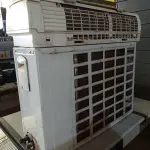 LOTE 325 - 01 CONDENSADORA MARCA LG 12.000BTU E 01 EVAPORADORA MARCA GREE 18.000BTU. (NO ESTADO, LEILÃO NÃO TEM GARANTIA E NEM DEVOLUÇÃO, SUJEITO A POSSÍVEIS AVARIAS VISÍVEIS/OCULTAS E/OU AUSÊNCIA DE COMPONENTES).