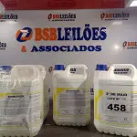 LOTE 458 - 20 LITROS DE DESINFETANTE HOSPITALAR PARA SUPERFÍCIES FIXAS E ARTIGOS NÃO CRÍTICOS. (NO ESTADO, LEILÃO NÃO TEM GARANTIA E NEM DEVOLUÇÃO, SUJEITO A POSSÍVEIS AVARIAS VISÍVEIS/OCULTAS E/OU AUSÊNCIA DE COMPONENTES).
