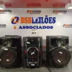 LOTE 293 - 01 APARELHO DE SOM 3X1 MARCA LG (NO ESTADO, LEILÃO NÃO TEM GARANTIA E NEM DEVOLUÇÃO, SUJEITO A POSSÍVEIS AVARIAS VISÍVEIS/OCULTAS E/OU AUSÊNCIA DE COMPONENTES).