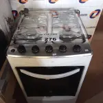 LOTE 276 - 01 FOGÃO A GÁS 04 BOCAS MARCA ELECTROLUX. (NO ESTADO, LEILÃO NÃO TEM GARANTIA E NEM DEVOLUÇÃO, SUJEITO A POSSÍVEIS AVARIAS VISÍVEIS/OCULTAS E/OU AUSÊNCIA DE COMPONENTES).