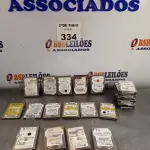 LOTE 334 - 20 HARD DISC PARA NOTEBOOK MARCAS E MODELOS DIVERSOS. (NO ESTADO, LEILÃO NÃO TEM GARANTIA E NEM DEVOLUÇÃO, SUJEITO A POSSÍVEIS AVARIAS VISÍVEIS/OCULTAS E/OU AUSÊNCIA DE COMPONENTES).