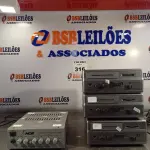LOTE 316 - 04 APARELHOS DE SOM MARCAS E MODELOS DIVERSOS. (NO ESTADO, LEILÃO NÃO TEM GARANTIA E NEM DEVOLUÇÃO, SUJEITO A POSSÍVEIS AVARIAS VISÍVEIS/OCULTAS E/OU AUSÊNCIA DE COMPONENTES).