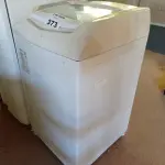 LOTE 373 - 01 MÁQUINA DE LAVAR ROUPAS MARCA BRASTEMP 8KG 220V. (NO ESTADO, LEILÃO NÃO TEM GARANTIA E NEM DEVOLUÇÃO, SUJEITO A POSSÍVEIS AVARIAS VISÍVEIS/OCULTAS E/OU AUSÊNCIA DE COMPONENTES).
