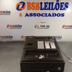 LOTE 348 - 01 CAIXA REGISTRADORA MARCA SHARP MODELO XE-A102. (NO ESTADO, LEILÃO NÃO TEM GARANTIA E NEM DEVOLUÇÃO, SUJEITO A POSSÍVEIS AVARIAS VISÍVEIS/OCULTAS E/OU AUSÊNCIA DE COMPONENTES).