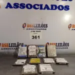 LOTE 361 - 10 HARD DISC PARA NOTEBOOK MARCAS E MODELOS DIVERSOS. (NO ESTADO, LEILÃO NÃO TEM GARANTIA E NEM DEVOLUÇÃO, SUJEITO A POSSÍVEIS AVARIAS VISÍVEIS/OCULTAS E/OU AUSÊNCIA DE COMPONENTES).
