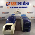 LOTE 284 - 02 IMPRESSORAS DE CARTÃO MARCAS DATACARD SENDO 01 MODELO SP55. (NO ESTADO, LEILÃO NÃO TEM GARANTIA E NEM DEVOLUÇÃO, SUJEITO A POSSÍVEIS AVARIAS VISÍVEIS/OCULTAS E/OU AUSÊNCIA DE COMPONENTES).