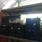 LOTE 467 - 05 APARELHOS DE SOM MARCAS E MODELOS DIVERSOS. (NO ESTADO, LEILÃO NÃO TEM GARANTIA E NEM DEVOLUÇÃO, SUJEITO A POSSÍVEIS AVARIAS VISÍVEIS/OCULTAS E/OU AUSÊNCIA DE COMPONENTES).