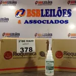 LOTE 378 - 02 CAIXAS COM BISNAGAS DE ÁLCOOL ETÍLICO HIDRATADO 70%. (NO ESTADO, LEILÃO NÃO TEM GARANTIA E NEM DEVOLUÇÃO, SUJEITO A POSSÍVEIS AVARIAS VISÍVEIS/OCULTAS E/OU AUSÊNCIA DE COMPONENTES).