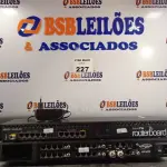 LOTE 227 - 01 MIKROTIK ROUTERBOARD RB201 E 01 CENTRAL PABX DIGISTAR XIP-270. (NO ESTADO, LEILÃO NÃO TEM GARANTIA E NEM DEVOLUÇÃO, SUJEITO A POSSÍVEIS AVARIAS VISÍVEIS/OCULTAS E/OU AUSÊNCIA DE COMPONENTES).