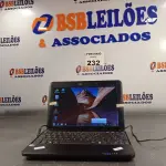 LOTE 232 - 01 NETBOOK MARCA NOVADATA, 2GB DE MEMÓRIA, HD 320GB E PROCESSADOR INTEL ATOM COM FONTE. (NO ESTADO, LEILÃO NÃO TEM GARANTIA E NEM DEVOLUÇÃO, SUJEITO A POSSÍVEIS AVARIAS VISÍVEIS/OCULTAS E/OU AUSÊNCIA DE COMPONENTES).