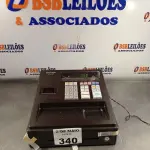 LOTE 340 - 01 CAIXA REGISTRADORA MARCA SHARP MODELO XE-A102. (NO ESTADO, LEILÃO NÃO TEM GARANTIA E NEM DEVOLUÇÃO, SUJEITO A POSSÍVEIS AVARIAS VISÍVEIS/OCULTAS E/OU AUSÊNCIA DE COMPONENTES).