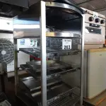 LOTE 263 - 01 ESTUFA PARA SALGADOS C/ 13 BANDEJAS EM INOX MARCA TITA (FUNCIONANDO). (NO ESTADO, LEILÃO NÃO TEM GARANTIA E NEM DEVOLUÇÃO, SUJEITO A POSSÍVEIS AVARIAS VISÍVEIS/OCULTAS E/OU AUSÊNCIA DE COMPONENTES).