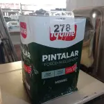 LOTE 278 - 01 LATA DE TINTA IQUINE PINTALAR INTERIORES FOSCO AVELUDADO NA COR BRANCO GELO 18L. (NO ESTADO, LEILÃO NÃO TEM GARANTIA E NEM DEVOLUÇÃO, SUJEITO A POSSÍVEIS AVARIAS VISÍVEIS/OCULTAS E/OU AUSÊNCIA DE COMPONENTES).