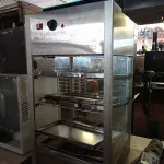 LOTE 263 - 01 ESTUFA PARA SALGADOS C/ 13 BANDEJAS EM INOX MARCA TITA (FUNCIONANDO). (NO ESTADO, LEILÃO NÃO TEM GARANTIA E NEM DEVOLUÇÃO, SUJEITO A POSSÍVEIS AVARIAS VISÍVEIS/OCULTAS E/OU AUSÊNCIA DE COMPONENTES).