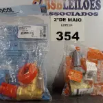 LOTE 354 - 03 REGISTROS EM METAL. (NO ESTADO, LEILÃO NÃO TEM GARANTIA E NEM DEVOLUÇÃO, SUJEITO A POSSÍVEIS AVARIAS VISÍVEIS/OCULTAS E/OU AUSÊNCIA DE COMPONENTES).