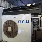 LOTE 261 - 01 CONDENSADORA MARCA ELGIN 36.000BTU E 01 EVAPORADORA. (NO ESTADO, LEILÃO NÃO TEM GARANTIA E NEM DEVOLUÇÃO, SUJEITO A POSSÍVEIS AVARIAS VISÍVEIS/OCULTAS E/OU AUSÊNCIA DE COMPONENTES).