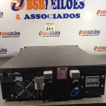 LOTE 311 - 01 NOBREAK ELETRÔNICO PARA RACK 3.000VA MARCA NHS. (NO ESTADO, LEILÃO NÃO TEM GARANTIA E NEM DEVOLUÇÃO, SUJEITO A POSSÍVEIS AVARIAS VISÍVEIS/OCULTAS E/OU AUSÊNCIA DE COMPONENTES).