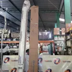 LOTE 291 - 02 PORTAS SANFONADAS EM PVC SENDO: 01 BRANCO NEVE 2,10M X 0,60CM E 01 BEGE 2,10M X 0,80CM. (NO ESTADO, LEILÃO NÃO TEM GARANTIA E NEM DEVOLUÇÃO, SUJEITO A POSSÍVEIS AVARIAS VISÍVEIS/OCULTAS E/OU AUSÊNCIA DE COMPONENTES).