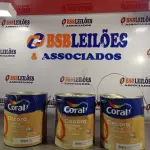LOTE 035 - 03 - LATAS EFEITO MÁRMORE DECORA - CORAL (NO ESTADO, NÃO SABEMOS SE FUNCIONA. LEILÃO NÃO TEM GARANTIA E NEM DEVOLUÇÃO, SUJEITO A POSSÍVEIS AVARIAS VISÍVEIS/OCULTAS E/OU AUSÊNCIA DE COMPONENTES)