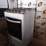 LOTE 276 - 01 FOGÃO A GÁS 04 BOCAS MARCA ELECTROLUX. (NO ESTADO, LEILÃO NÃO TEM GARANTIA E NEM DEVOLUÇÃO, SUJEITO A POSSÍVEIS AVARIAS VISÍVEIS/OCULTAS E/OU AUSÊNCIA DE COMPONENTES).
