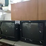 LOTE 468 - 02 TV’S DE TUBO MARCAS E MODELOS DIVERSOS. (NO ESTADO, LEILÃO NÃO TEM GARANTIA E NEM DEVOLUÇÃO, SUJEITO A POSSÍVEIS AVARIAS VISÍVEIS/OCULTAS E/OU AUSÊNCIA DE COMPONENTES).