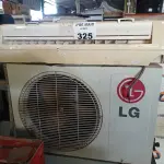 LOTE 325 - 01 CONDENSADORA MARCA LG 12.000BTU E 01 EVAPORADORA MARCA GREE 18.000BTU. (NO ESTADO, LEILÃO NÃO TEM GARANTIA E NEM DEVOLUÇÃO, SUJEITO A POSSÍVEIS AVARIAS VISÍVEIS/OCULTAS E/OU AUSÊNCIA DE COMPONENTES).