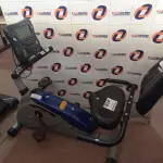 LOTE 418 - 01 BICICLETA ERGOMÉTRICA. (NO ESTADO, LEILÃO NÃO TEM GARANTIA E NEM DEVOLUÇÃO, SUJEITO A POSSÍVEIS AVARIAS VISÍVEIS/OCULTAS E/OU AUSÊNCIA DE COMPONENTES).