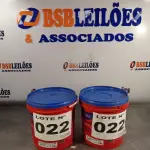 LOTE 022 - 02 - MASSAS ACRÍLICA EUCATEX 5,8KG (NO ESTADO, NÃO SABEMOS SE FUNCIONA. LEILÃO NÃO TEM GARANTIA E NEM DEVOLUÇÃO, SUJEITO A POSSÍVEIS AVARIAS VISÍVEIS/OCULTAS E/OU AUSÊNCIA DE COMPONENTES)