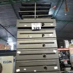 LOTE 329 - 10 GAVETAS PARA CAIXA DE SUPERMERCADO. (NO ESTADO, LEILÃO NÃO TEM GARANTIA E NEM DEVOLUÇÃO, SUJEITO A POSSÍVEIS AVARIAS VISÍVEIS/OCULTAS E/OU AUSÊNCIA DE COMPONENTES).