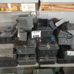 LOTE 436 - 01 LOTE COM VÁRIAS CAIXAS PARA RELÓGIO DE LUZ E DE PASSAGEM MARCAS E MODELOS DIVERSOS. (NO ESTADO, LEILÃO NÃO TEM GARANTIA E NEM DEVOLUÇÃO, SUJEITO A POSSÍVEIS AVARIAS VISÍVEIS/OCULTAS E/OU AUSÊNCIA DE COMPONENTES).