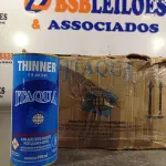 LOTE 143 - 11 - THINNER IT-16 MULTIUSO 900ML ITAQUA (NO ESTADO, NÃO SABEMOS SE FUNCIONA. LEILÃO NÃO TEM GARANTIA E NEM DEVOLUÇÃO, SUJEITO A POSSÍVEIS AVARIAS VISÍVEIS/OCULTAS E/OU AUSÊNCIA DE COMPONENTES)