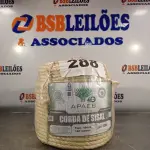 LOTE 288 - 140 METROS CORDA SISAL 10MM (NO ESTADO, NÃO SABEMOS SE FUNCIONA. LEILÃO NÃO TEM GARANTIA E NEM DEVOLUÇÃO, SUJEITO A POSSÍVEIS AVARIAS VISÍVEIS/OCULTAS E/OU AUSÊNCIA DE COMPONENTES)