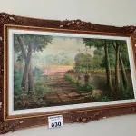 LOTE 030 - 01 QUADRO DECORATIVO (NO ESTADO, NÃO SABEMOS SE FUNCIONA. LEILÃO NÃO TEM GARANTIA E NEM DEVOLUÇÃO).