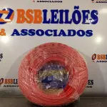 LOTE 203 - 01 - CABO FLEXÍVEL 10MM VERMELHO 100 METROS COBRECOM (NO ESTADO, NÃO SABEMOS SE FUNCIONA. LEILÃO NÃO TEM GARANTIA E NEM DEVOLUÇÃO, SUJEITO A POSSÍVEIS AVARIAS VISÍVEIS/OCULTAS E/OU AUSÊNCIA DE COMPONENTES)