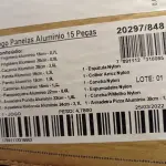 LOTE 296 - 01 - JOGO DE PANELA TRAMONTINA 15 PEÇAS (NO ESTADO, NÃO SABEMOS SE FUNCIONA. LEILÃO NÃO TEM GARANTIA E NEM DEVOLUÇÃO, SUJEITO A POSSÍVEIS AVARIAS VISÍVEIS/OCULTAS E/OU AUSÊNCIA DE COMPONENTES)