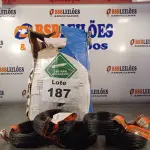 LOTE 187 - 20 - ARAMES RECOZIDO 1KG 18 PG07 TORCIDO - OPER (NO ESTADO, NÃO SABEMOS SE FUNCIONA. LEILÃO NÃO TEM GARANTIA E NEM DEVOLUÇÃO, SUJEITO A POSSÍVEIS AVARIAS VISÍVEIS/OCULTAS E/OU AUSÊNCIA DE COMPONENTES)