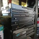 LOTE 134 - 09 - EQUIPAMENTOS DE REDE DIVERSOS (NO ESTADO, NÃO SABEMOS SE FUNCIONA. LEILÃO NÃO TEM GARANTIA E NEM DEVOLUÇÃO, SUJEITO A POSSÍVEIS AVARIAS VISÍVEIS/OCULTAS E/OU AUSÊNCIA DE COMPONENTES)