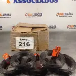 LOTE 216 - 20 - ARAMES RECOZIDO 1KG 18 PG07 TORCIDO - OPER (NO ESTADO, NÃO SABEMOS SE FUNCIONA. LEILÃO NÃO TEM GARANTIA E NEM DEVOLUÇÃO, SUJEITO A POSSÍVEIS AVARIAS VISÍVEIS/OCULTAS E/OU AUSÊNCIA DE COMPONENTES)