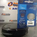 LOTE 246 - 01 - ASPIRADOR ROBÔ MIDEA SMART BRUSH (NO ESTADO, NÃO SABEMOS SE FUNCIONA. LEILÃO NÃO TEM GARANTIA E NEM DEVOLUÇÃO, SUJEITO A POSSÍVEIS AVARIAS VISÍVEIS/OCULTAS E/OU AUSÊNCIA DE COMPONENTES)