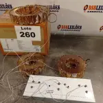 LOTE 260 - 01 - PENDENTE TOKYO RINGS 3 AROS 20W 4000K REDONDO BRONZEARTE (NO ESTADO, NÃO SABEMOS SE FUNCIONA. LEILÃO NÃO TEM GARANTIA E NEM DEVOLUÇÃO, SUJEITO A POSSÍVEIS AVARIAS VISÍVEIS/OCULTAS E/OU AUSÊNCIA DE COMPONENTES)