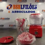 LOTE 302 - 01 - MULTIPROCESSADOR ALL IN ONE BRITÂNIA BMP900V 900W 220V (NO ESTADO, NÃO SABEMOS SE FUNCIONA. LEILÃO NÃO TEM GARANTIA E NEM DEVOLUÇÃO, SUJEITO A POSSÍVEIS AVARIAS VISÍVEIS/OCULTAS E/OU AUSÊNCIA DE COMPONENTES)