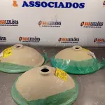 LOTE 189 - 03 - CUBAS EMBUTIR OVAL CELITE (NO ESTADO, NÃO SABEMOS SE FUNCIONA. LEILÃO NÃO TEM GARANTIA E NEM DEVOLUÇÃO, SUJEITO A POSSÍVEIS AVARIAS VISÍVEIS/OCULTAS E/OU AUSÊNCIA DE COMPONENTES)