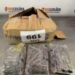 LOTE 199 - 20 KG PREGO GERDAU 19X36 (NO ESTADO, NÃO SABEMOS SE FUNCIONA. LEILÃO NÃO TEM GARANTIA E NEM DEVOLUÇÃO, SUJEITO A POSSÍVEIS AVARIAS VISÍVEIS/OCULTAS E/OU AUSÊNCIA DE COMPONENTES)