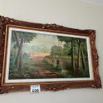 LOTE 030 - 01 QUADRO DECORATIVO (NO ESTADO, NÃO SABEMOS SE FUNCIONA. LEILÃO NÃO TEM GARANTIA E NEM DEVOLUÇÃO).