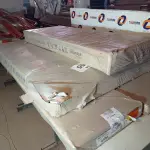LOTE 155 - 01 - BELICHE STAR 2 GAVETÕES 5 PORTAS E ARMÁRIO COM CABIDEIRO - BRANCO (NO ESTADO, NÃO SABEMOS SE FUNCIONA. LEILÃO NÃO TEM GARANTIA E NEM DEVOLUÇÃO, SUJEITO A POSSÍVEIS AVARIAS VISÍVEIS/OCULTAS E/OU AUSÊNCIA DE COMPONENTES)