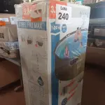 LOTE 240 - 01 - PISCINA DELUXE 9.150 LITROS - BESTWAY (NO ESTADO, NÃO SABEMOS SE FUNCIONA. LEILÃO NÃO TEM GARANTIA E NEM DEVOLUÇÃO, SUJEITO A POSSÍVEIS AVARIAS VISÍVEIS/OCULTAS E/OU AUSÊNCIA DE COMPONENTES)