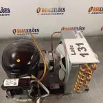 LOTE 131 - 01 UNIDADE CONDENSADORA EMBRACO 1/3+ HP UFF033 + XZ (UFI12HBX) 220V R134A (NO ESTADO, NÃO SABEMOS SE FUNCIONA. LEILÃO NÃO TEM GARANTIA E NEM DEVOLUÇÃO, SUJEITO A POSSÍVEIS AVARIAS VISÍVEIS/OCULTAS E/OU AUSÊNCIA DE COMPONENTES)