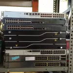 LOTE 134 - 09 - EQUIPAMENTOS DE REDE DIVERSOS (NO ESTADO, NÃO SABEMOS SE FUNCIONA. LEILÃO NÃO TEM GARANTIA E NEM DEVOLUÇÃO, SUJEITO A POSSÍVEIS AVARIAS VISÍVEIS/OCULTAS E/OU AUSÊNCIA DE COMPONENTES)